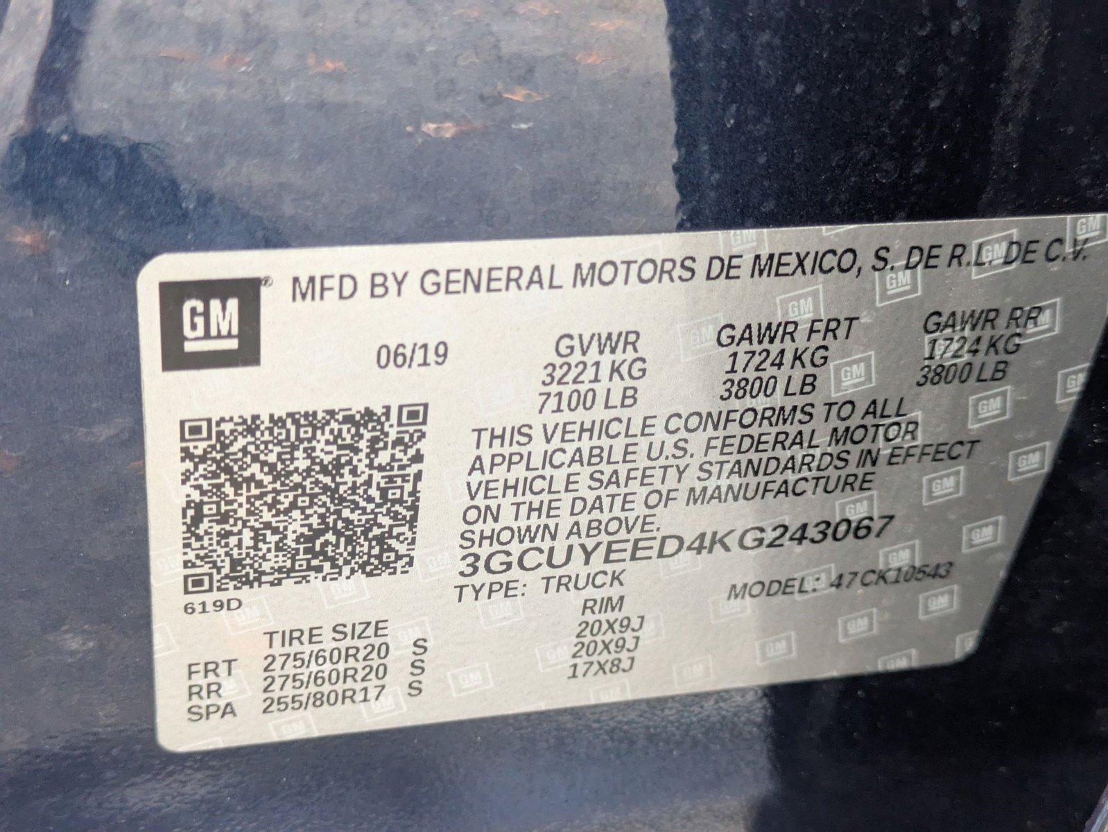 2019 Chevrolet Silverado 1500 Vehicle Photo in MIAMI, FL 33172-3015