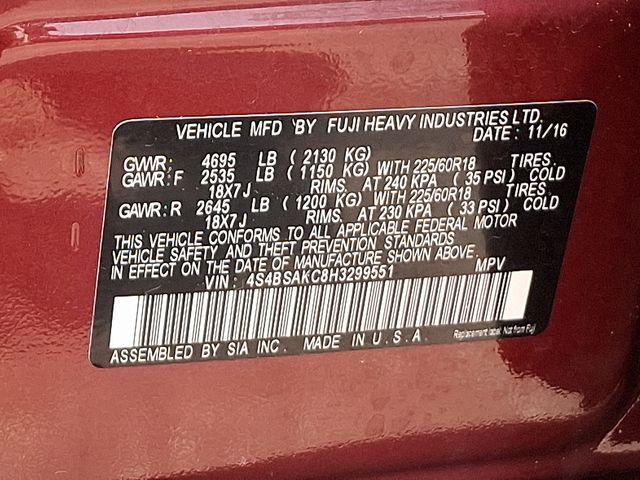 2017 Subaru Outback Vehicle Photo in DANBURY, CT 06810-5034