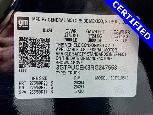 2024 GMC Sierra 1500 Vehicle Photo in PUYALLUP, WA 98371-4149