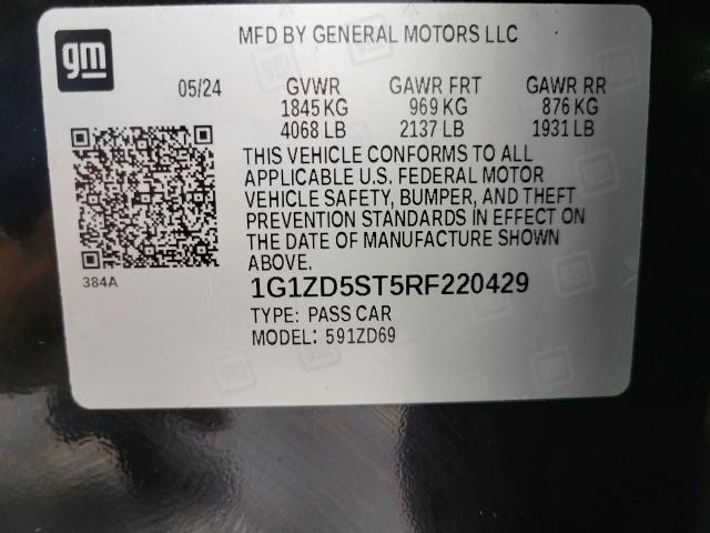 2024 Chevrolet Malibu Vehicle Photo in NEENAH, WI 54956-2243