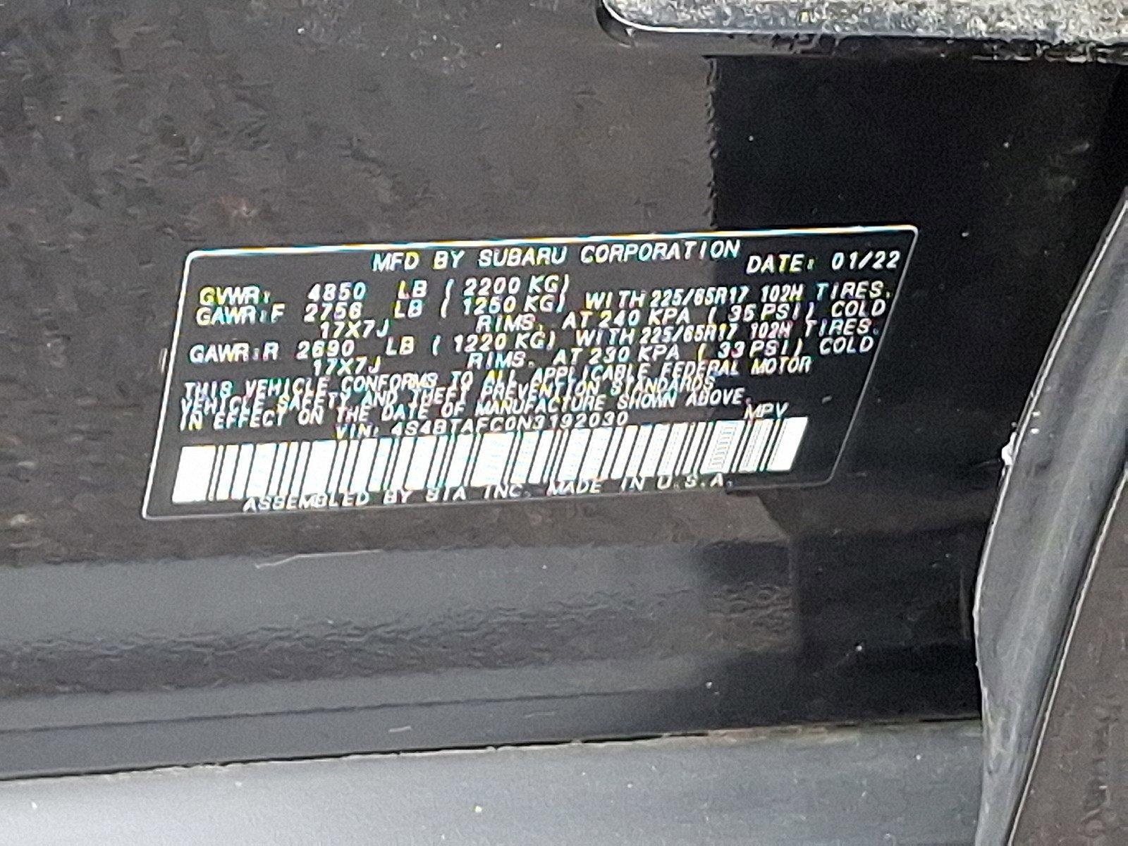 2022 Subaru Outback Vehicle Photo in Harrisburg, PA 17111