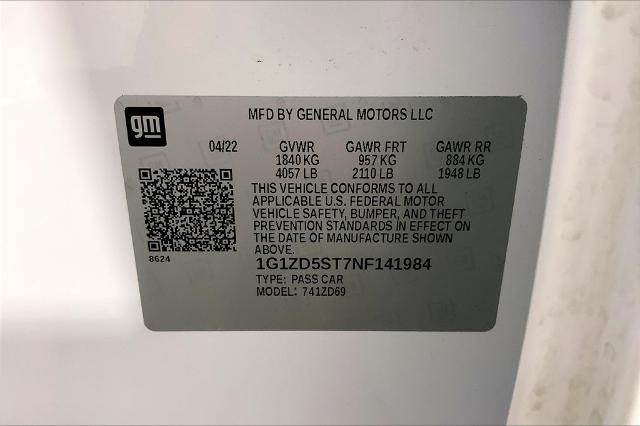 2022 Chevrolet Malibu Vehicle Photo in Lees Summit, MO 64086