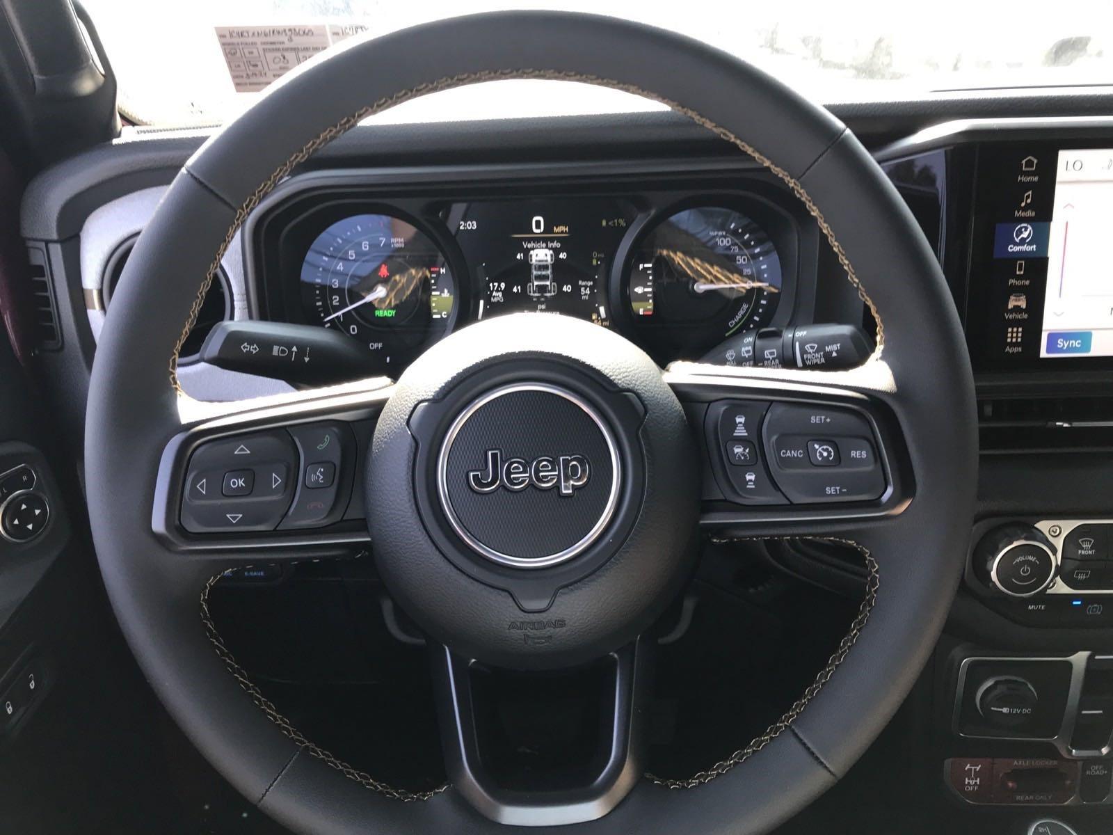 2024 Jeep Wrangler 4xe Vehicle Photo in Mechanicsburg, PA 17050-1707