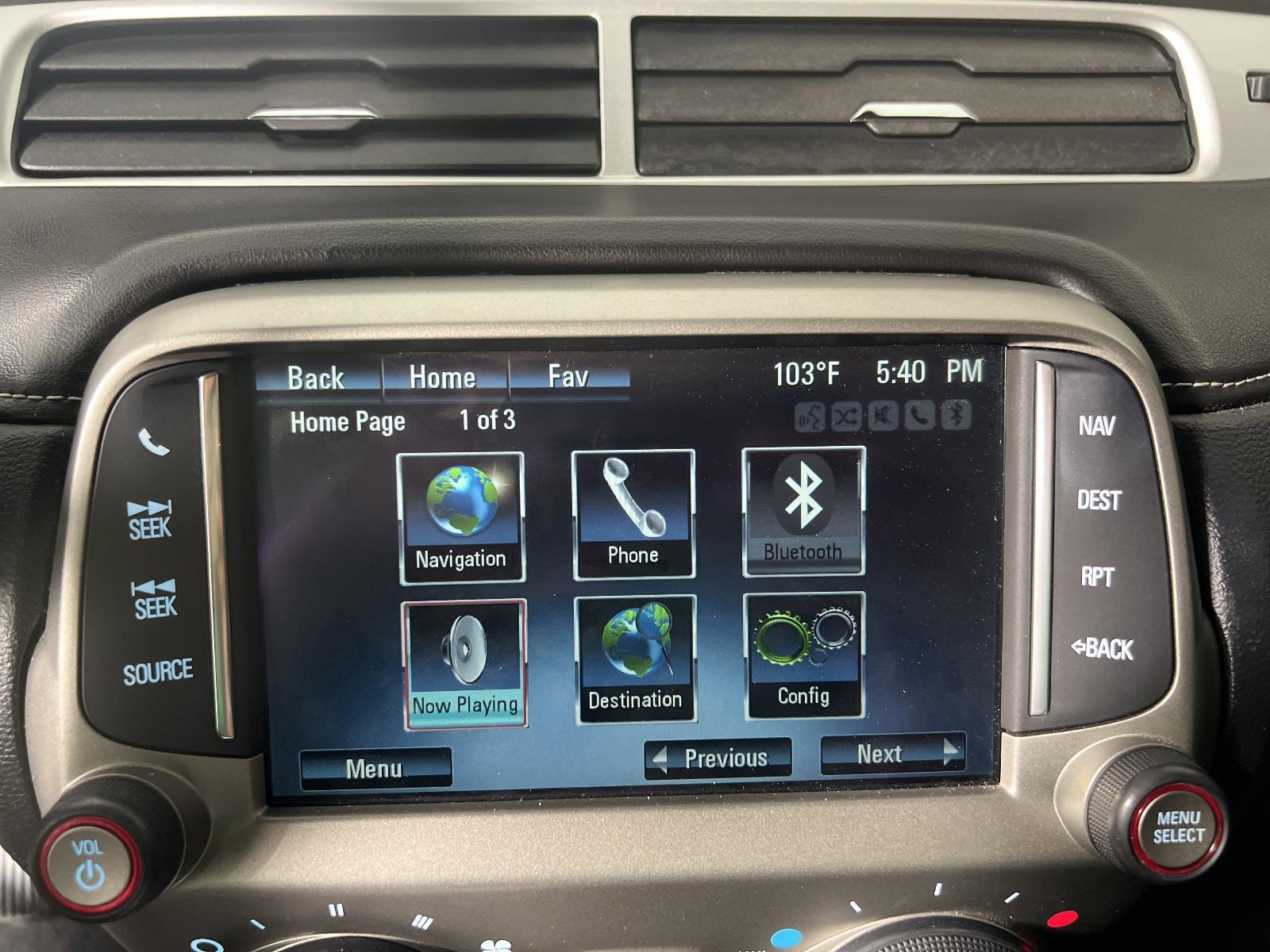 2015 Chevrolet Camaro Vehicle Photo in GEORGETOWN, TX 78626-7508