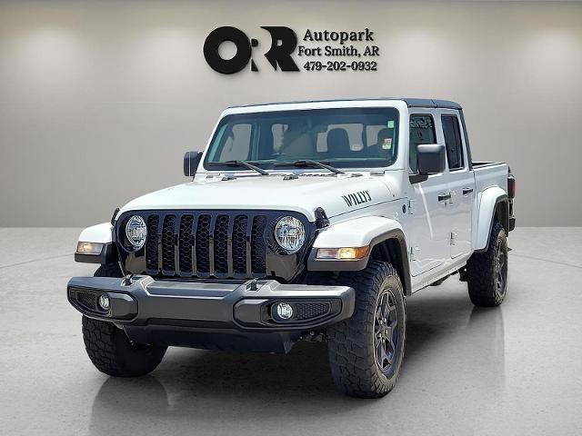 Used 2022 Jeep Gladiator WILLYS with VIN 1C6HJTAG1NL172239 for sale in Fort Smith, AR