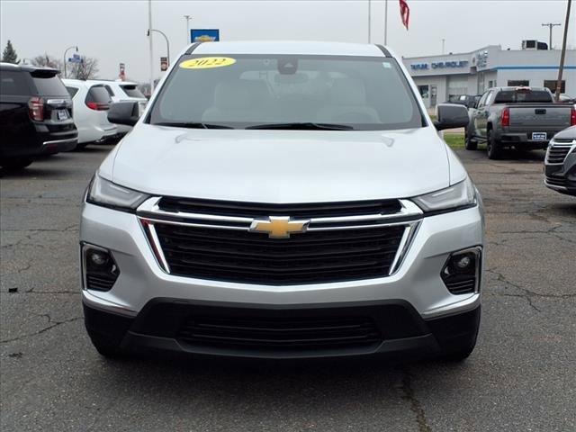 Certified 2022 Chevrolet Traverse LS with VIN 1GNERFKW8NJ119147 for sale in Taylor, MI