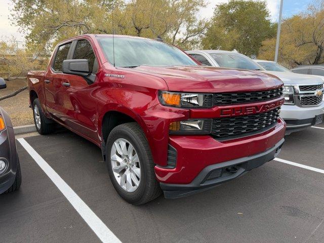 Used 2020 Chevrolet Silverado 1500 Custom with VIN 1GCPWBEKXLZ322132 for sale in Glendale, AZ