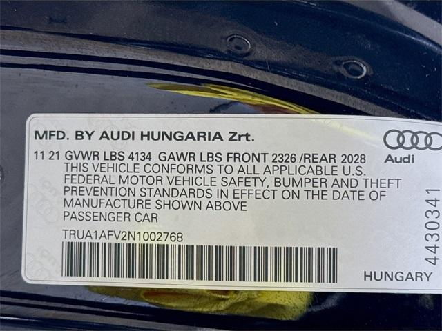 2022 Audi TTS Coupe Vehicle Photo in Everett, WA 98204