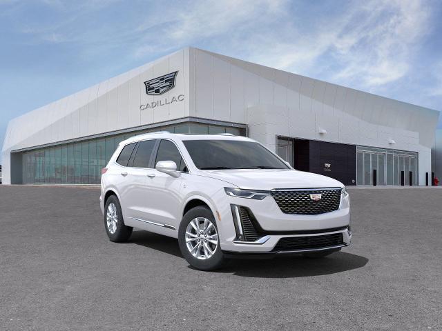 Crystal White Tricoat 2025 Cadillac XT6 Luxury FWD SUV / Crossover Front-Wheel Drive 9-Speed Automatic