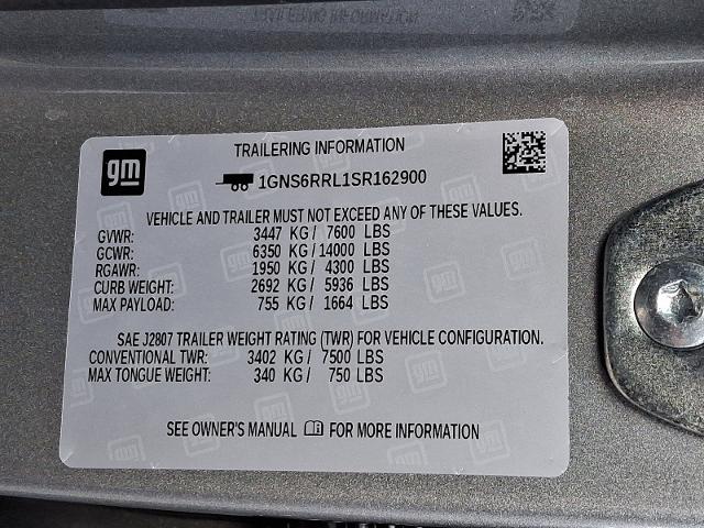 2025 Chevrolet Tahoe Vehicle Photo in TREVOSE, PA 19053-4984
