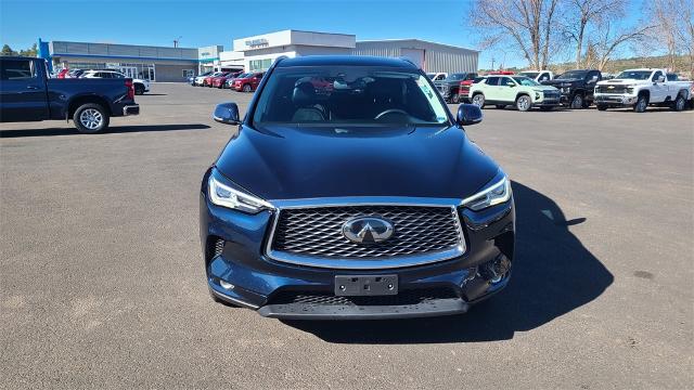 Used 2021 INFINITI QX50 Luxe with VIN 3PCAJ5BA4MF119360 for sale in Flagstaff, AZ