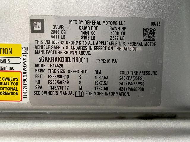 2016 Buick Enclave Vehicle Photo in Appleton, WI 54913