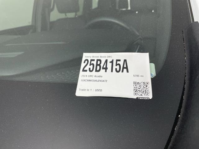 2024 GMC Acadia Vehicle Photo in GILBERT, AZ 85297-0402