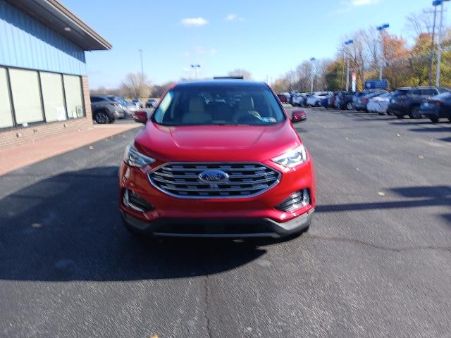 Used 2020 Ford Edge Titanium with VIN 2FMPK4K98LBB00714 for sale in Kingsville, OH