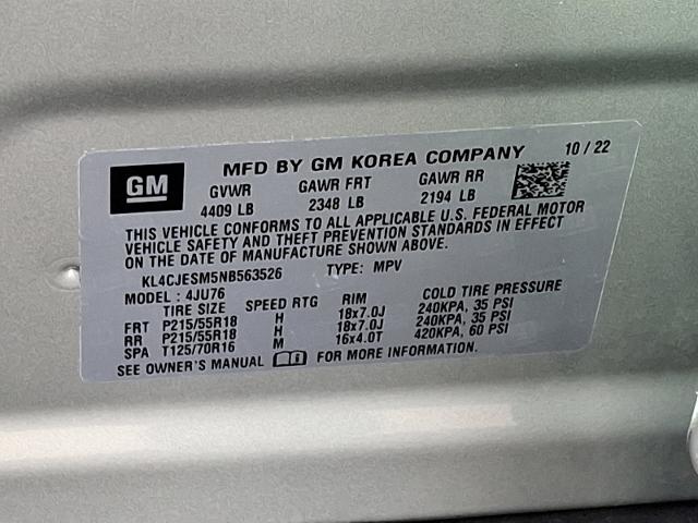 2022 Buick Encore Vehicle Photo in TREVOSE, PA 19053-4984