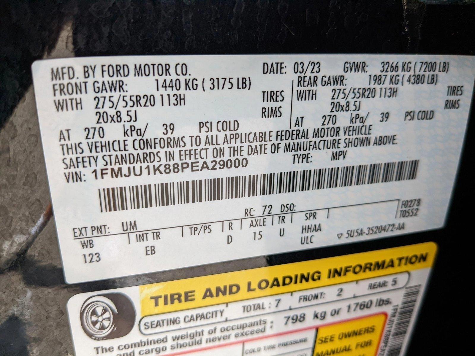 2023 Ford Expedition Vehicle Photo in ORLANDO, FL 32808-7998