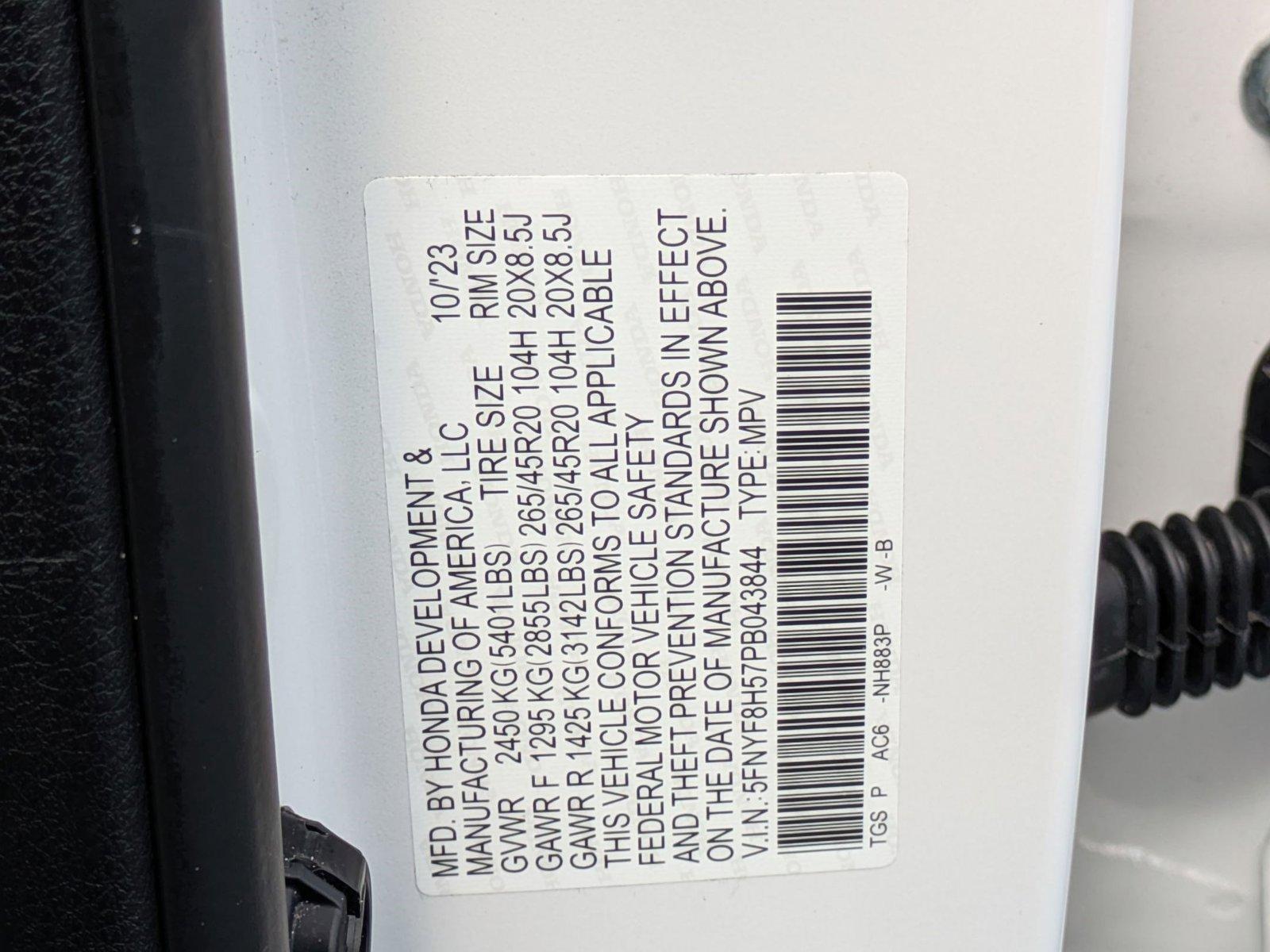2023 Honda Passport Vehicle Photo in Clearwater, FL 33764