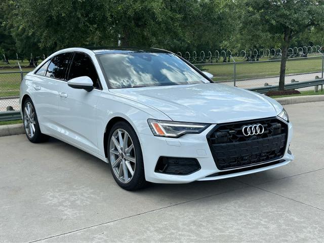2025 Audi A6 Sedan Vehicle Photo in HOUSTON, TX 77090