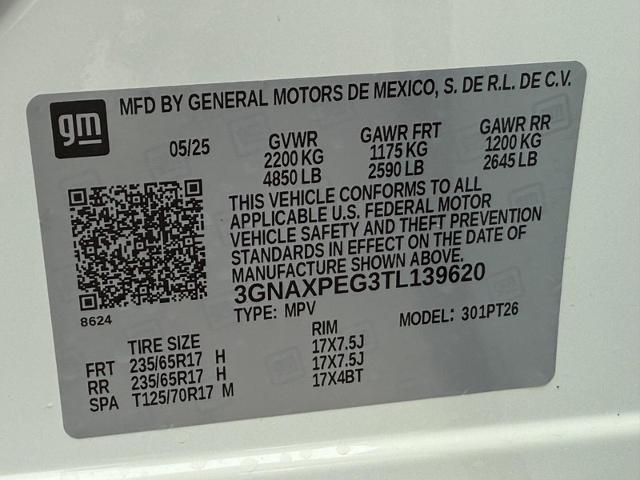 2026 Chevrolet Equinox Vehicle Photo in COLUMBIA, MO 65203-3903