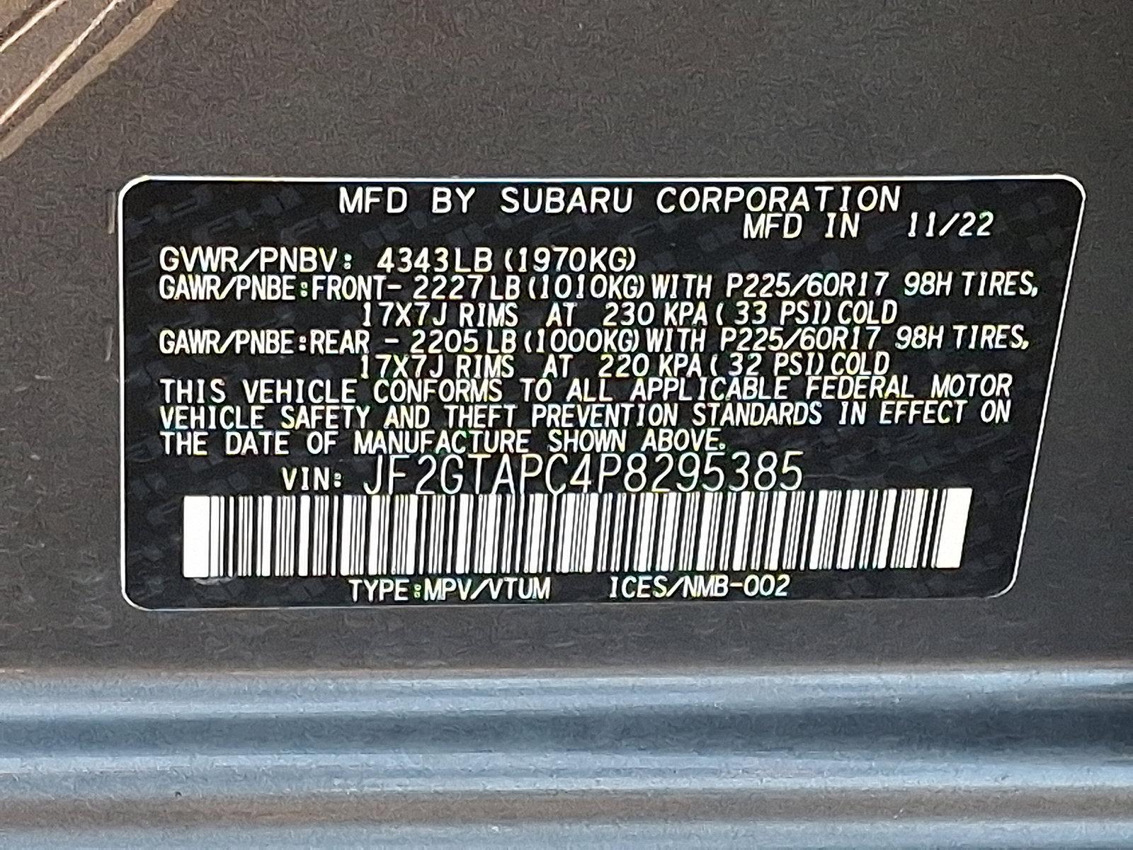 2023 Subaru Crosstrek Vehicle Photo in Easton, PA 18045