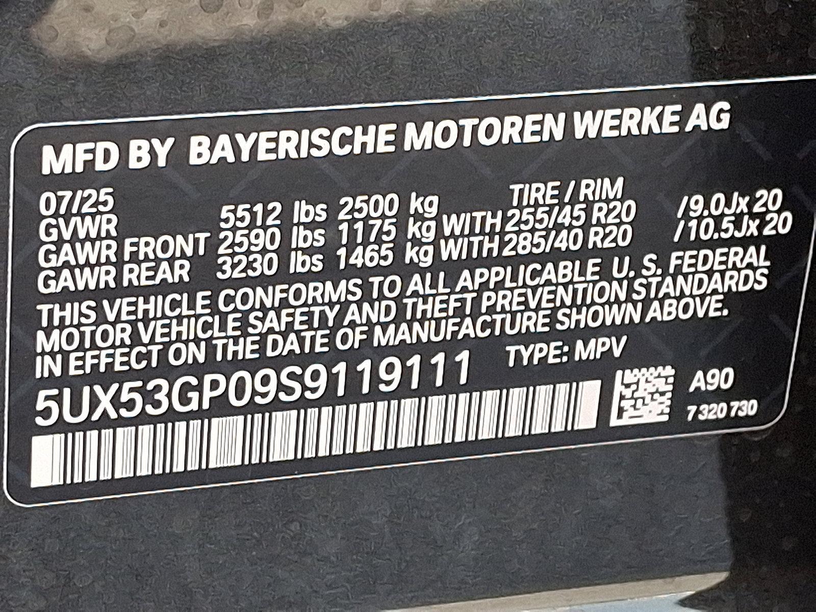 2025 BMW X3 30 xDrive Vehicle Photo in Lancaster, PA 17601