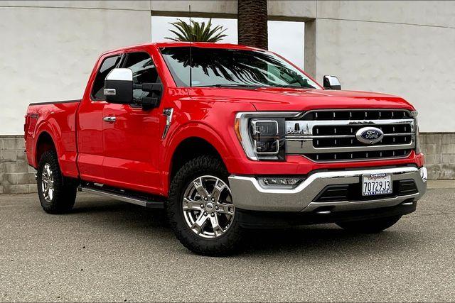 Used 2021 Ford F-150 Lariat with VIN 1FTFX1E88MKE65629 for sale in Chico, CA