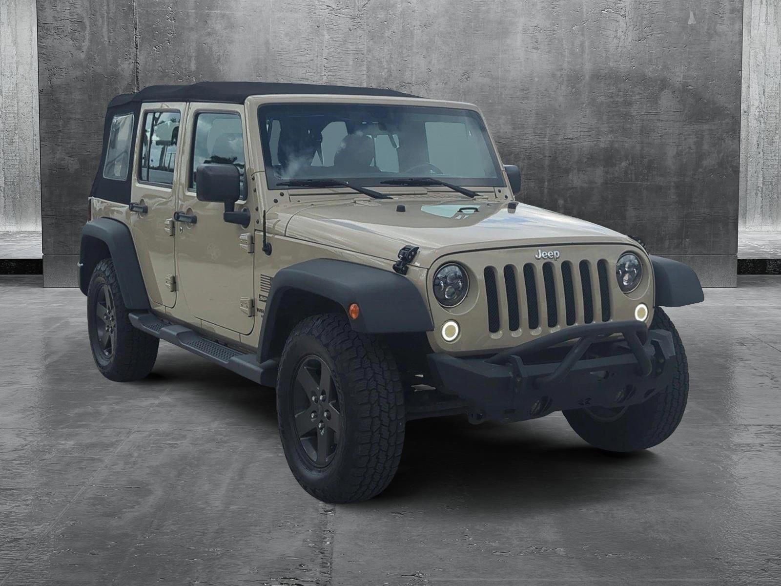 2017 Jeep Wrangler Unlimited Vehicle Photo in PEMBROKE PINES, FL 33024-6534