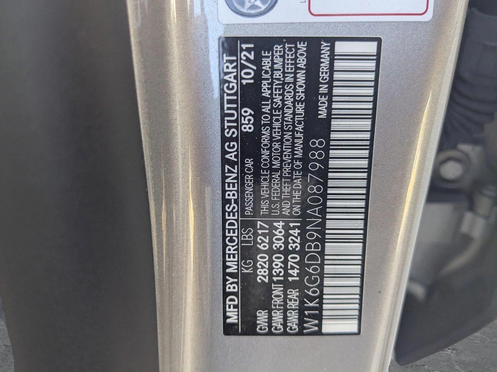 2022 Mercedes-Benz S-Class Vehicle Photo in Pompano Beach, FL 33064