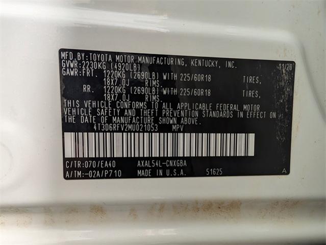 2021 Toyota RAV4 Vehicle Photo in ENGLEWOOD, CO 80113-6708