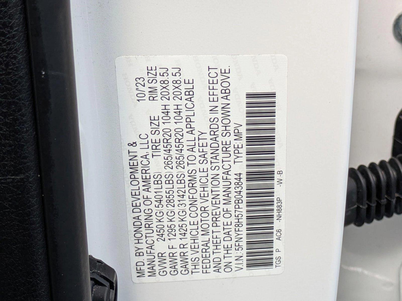 2023 Honda Passport Vehicle Photo in Clearwater, FL 33764