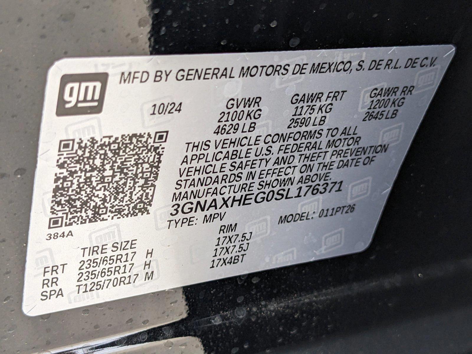 2025 Chevrolet Equinox Vehicle Photo in MIAMI, FL 33172-3015