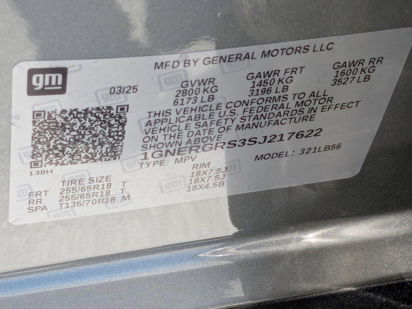 2025 Chevrolet Traverse Vehicle Photo in PEMBROKE PINES, FL 33024-6534