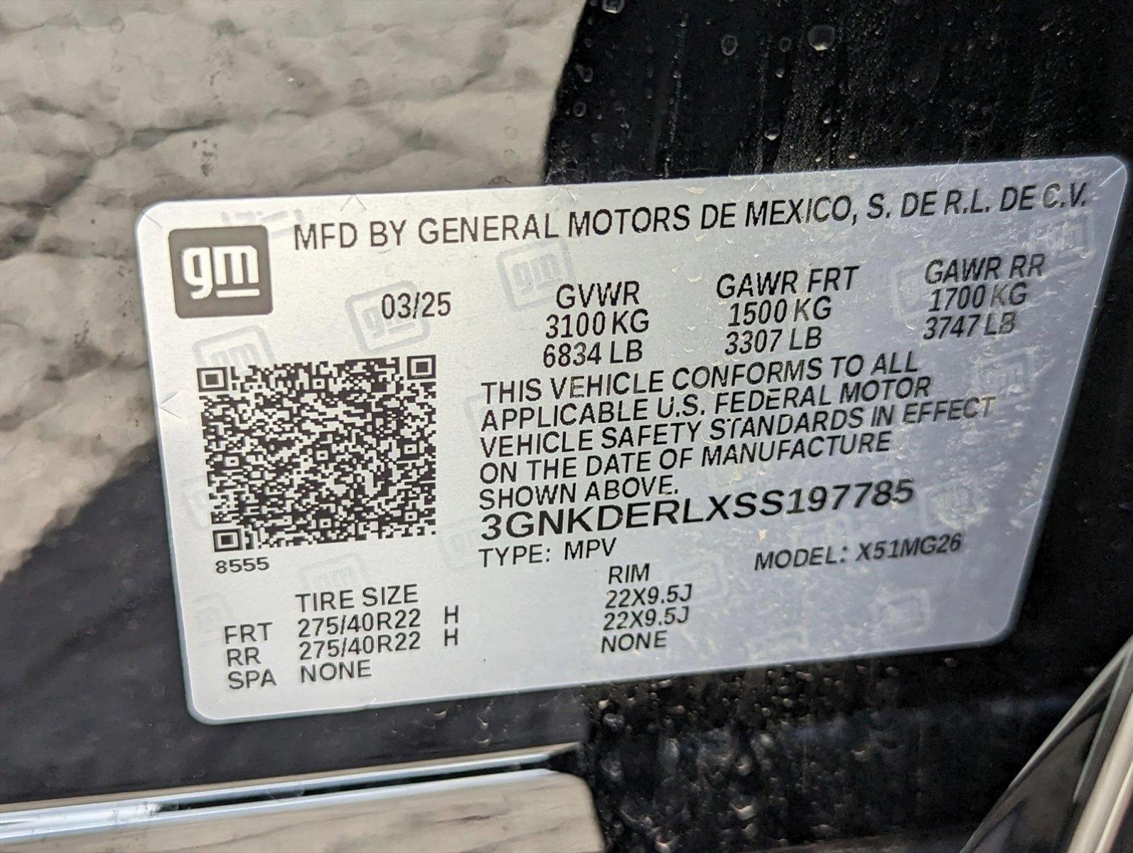 2025 Chevrolet Blazer EV Vehicle Photo in SPOKANE, WA 99212-2978