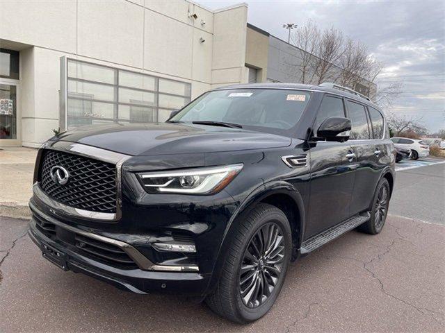 Certified 2023 INFINITI QX80 PREMIUM SELECT 4WD with VIN JN8AZ2AE0P9305511 for sale in Willow Grove, PA