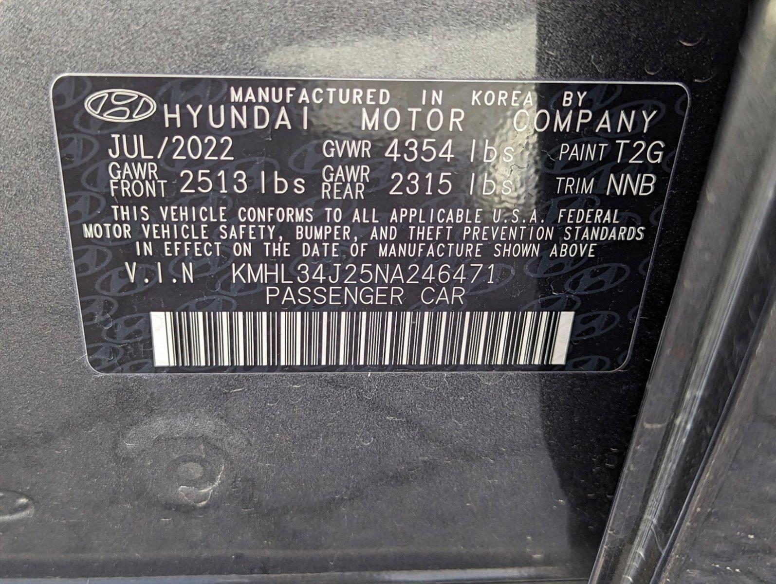 2022 Hyundai SONATA Vehicle Photo in Spokane Valley, WA 99212