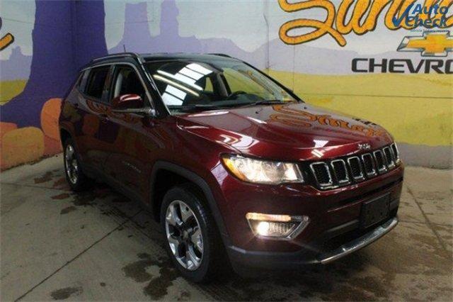 Used 2021 Jeep Compass Limited with VIN 3C4NJDCB4MT518841 for sale in Saint Johns, MI