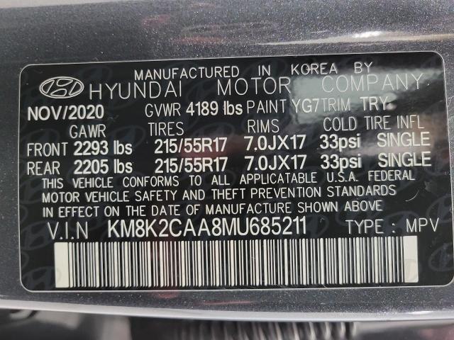 2021 Hyundai KONA Vehicle Photo in Oshkosh, WI 54904