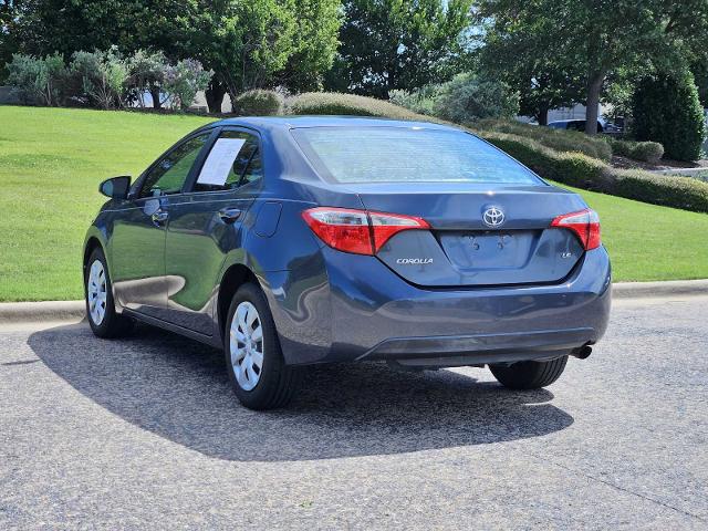 2016 Toyota Corolla Vehicle Photo in FORT WORTH, TX 76132