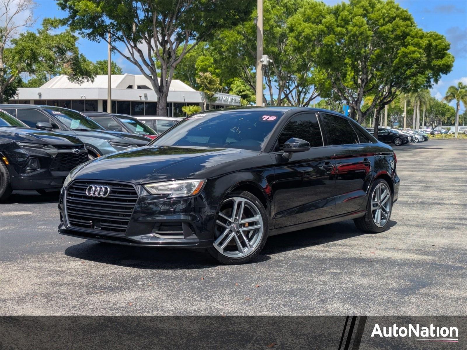 2019 Audi A3 Sedan Vehicle Photo in GREENACRES, FL 33463-3207