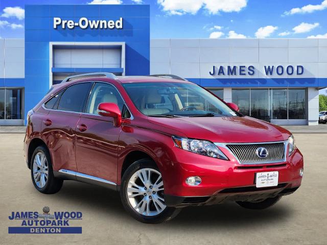 2010 Lexus RX 450h Vehicle Photo in DENTON, TX 76210-9321