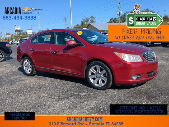 Used 2013 Buick LaCrosse Leather with VIN 1G4GC5E38DF158297 for sale in Arcadia, FL