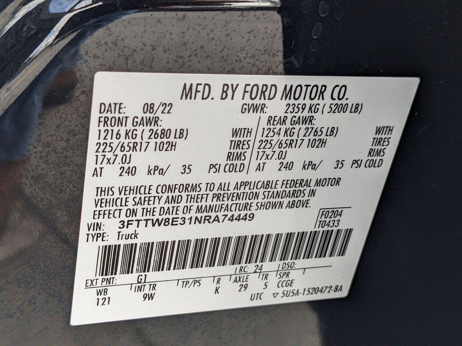 2022 Ford Maverick Vehicle Photo in MIAMI, FL 33172-3015