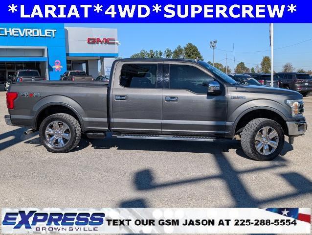 Used 2018 Ford F-150 Lariat with VIN 1FTFW1EG0JKC98656 for sale in Brownsville, TN