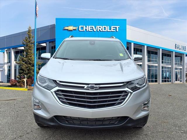 Used 2021 Chevrolet Equinox Premier with VIN 3GNAXXEV9MS156749 for sale in Saline, MI