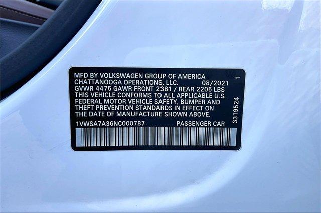 2022 Volkswagen Passat Vehicle Photo in INDEPENDENCE, MO 64055-1314