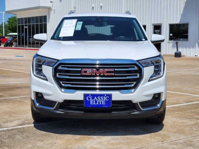 Used 2023 GMC Terrain SLT with VIN 3GKALPEG5PL131985 for sale in Houston, TX