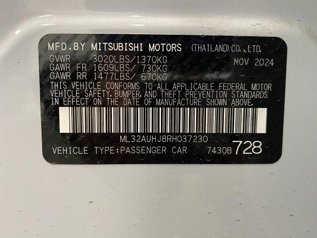 2024 Mitsubishi Mirage Vehicle Photo in Appleton, WI 54913