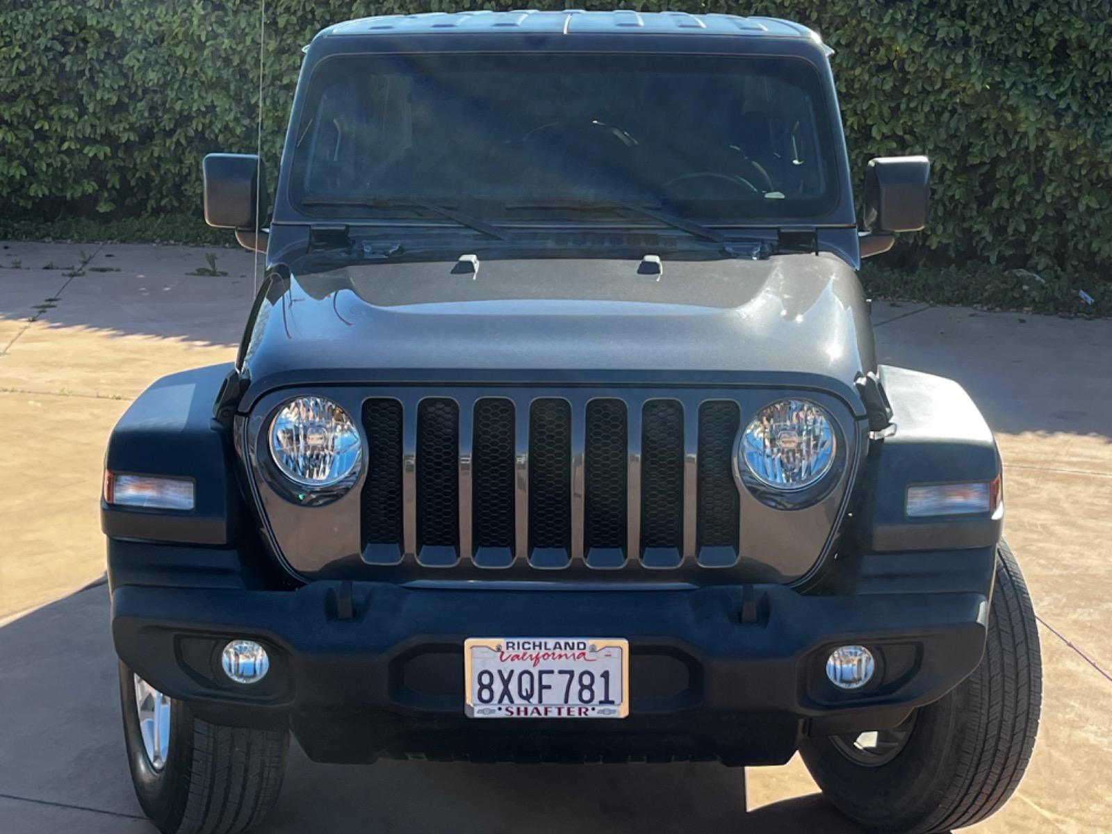 Used 2021 Jeep Wrangler Unlimited Sport S with VIN 1C4HJXDN8MW766804 for sale in Shafter, CA