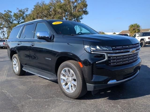 Used 2021 Chevrolet Tahoe Premier with VIN 1GNSKSKD8MR195370 for sale in Belle Glade, FL