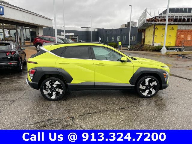 Certified 2024 Hyundai Kona Limited with VIN KM8HE3A38RU105417 for sale in Kansas City